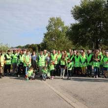 World Clean Up Day à Magny-les-Hameaux : ramassage des déchets