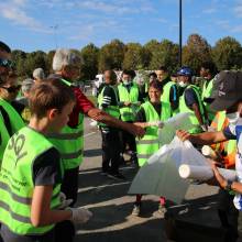 World Clean Up Day à Magny-les-Hameaux : ramassage des déchets