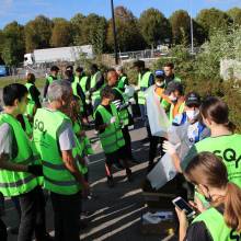 World Clean Up Day à Magny-les-Hameaux : ramassage des déchets