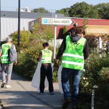 World Clean Up Day à Magny-les-Hameaux : ramassage des déchets