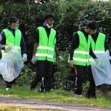 World Clean Up Day à Magny-les-Hameaux : ramassage des déchets