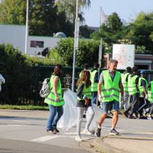 World Clean Up Day à Magny-les-Hameaux : ramassage des déchets