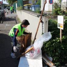 World Clean Up Day à Magny-les-Hameaux : ramassage des déchets