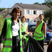 World Clean Up Day à Magny-les-Hameaux : ramassage des déchets