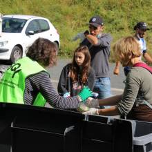 World Clean Up Day à Magny-les-Hameaux : ramassage des déchets