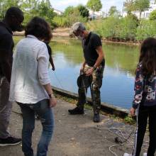  World Clean Up Day à Magny-les-Hameaux : pêche à l'aimant