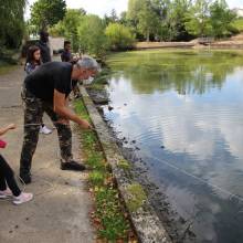  World Clean Up Day à Magny-les-Hameaux : pêche à l'aimant