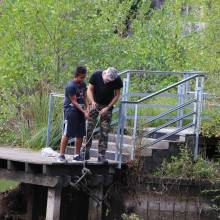  World Clean Up Day à Magny-les-Hameaux : pêche à l'aimant