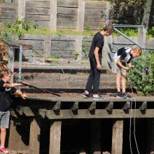  World Clean Up Day à Magny-les-Hameaux : pêche à l'aimant