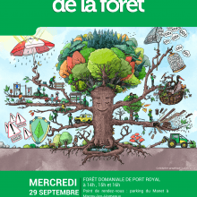 Les forestiers partent à la rencontre des usagers de la forêt de Port-Royal