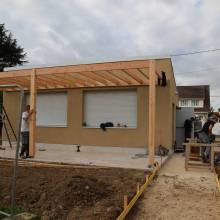 Les travaux se poursuivent sur les terrains de pétanque