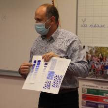 Liberté, j’écris ton nom ! Atelier artistique avec Franck Legendre Classe de CM2 Ecole Saint Exupéry