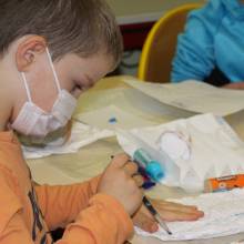 Liberté, j’écris ton nom ! Atelier artistique avec Franck Legendre Classes l'Ecole Rosa Bonheur