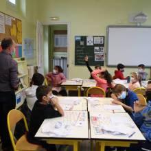 Liberté, j’écris ton nom ! Atelier artistique avec Franck Legendre Classes l'Ecole Rosa Bonheur