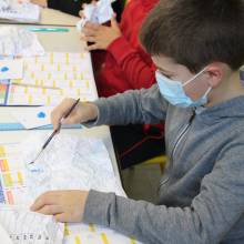 Liberté, j’écris ton nom ! Atelier artistique avec Franck Legendre Classes l'Ecole Rosa Bonheur