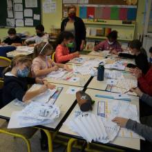 Liberté, j’écris ton nom ! Atelier artistique avec Franck Legendre Classes l'Ecole Rosa Bonheur