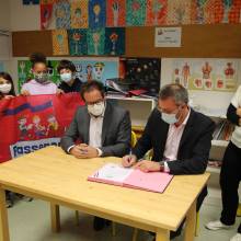 Signature de cette charte du passeport du civisme