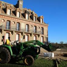 Plantation du Cèdre du Liban au Musée national de Port-Royal des Champs
