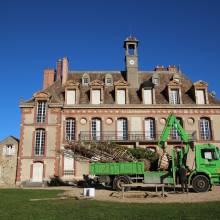 Plantation du Cèdre du Liban au Musée national de Port-Royal des Champs