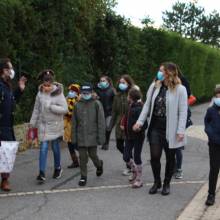 Distribution de chocolats