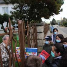 Distribution de chocolats
