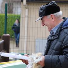 Distribution de chocolats