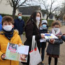 Distribution de chocolats