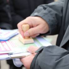 Distribution de chocolats
