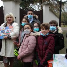 Distribution de chocolats