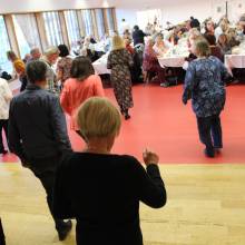 Intérieur de la salle de festivité 