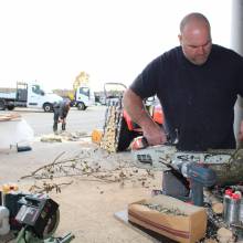 Préparation des festivités de fin d'année