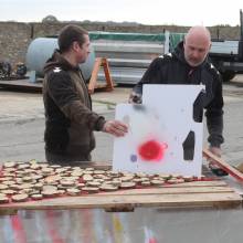 Préparation des festivités de fin d'année