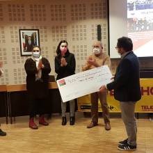 Remise de chèque du Téléthon 2021