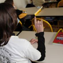 Près de 180 écoliers sensibilisés à la LANGUE DES SIGNES