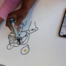 Atelier Doodle Art à la manière de Sam Cox