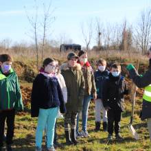 Passeport du civisme : plantation d'arbres fruitiers