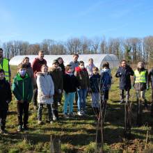 Passeport du civisme : plantation d'arbres fruitiers
