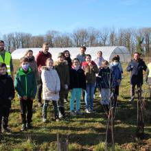 Passeport du civisme : plantation d'arbres fruitiers