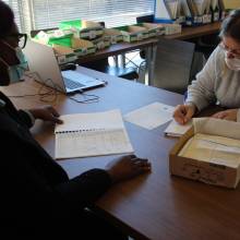 La mobilisation des 17 agents recenseurs