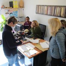 La mobilisation des 17 agents recenseurs