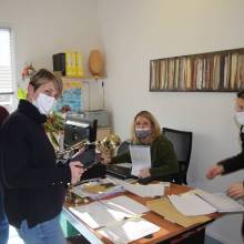 La mobilisation des 17 agents recenseurs