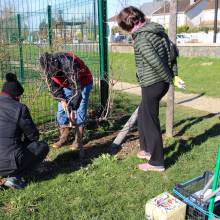 Apprentissage de la taille des arbres fruitiers, Plaine de Chevincourt