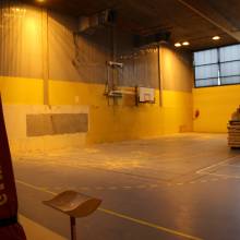 Déménagement du Gymnase Auguste Delaune avant travaux