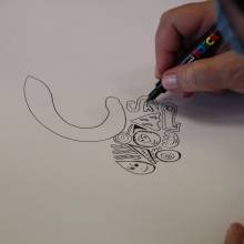 Atelier Doodle Art à la manière de Sam Cox