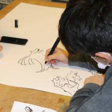 Atelier Doodle Art à la manière de Sam Cox