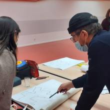 Ma cour passe au vert : atelier participatif 