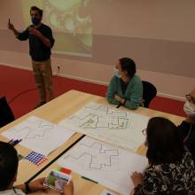 Ma cour passe au vert : atelier participatif 