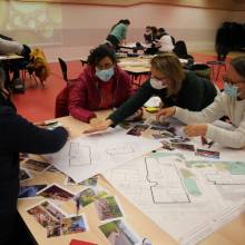 Ma cour passe au vert : atelier participatif 