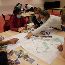 Ma cour passe au vert : atelier participatif 