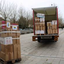 20m3 de dons acheminés pour le peuple ukrainien
